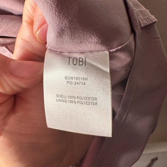 Tobi lavender grayish large baby doll dress - Picture 5 of 13